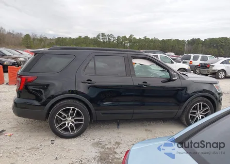 2017 Ford Explorer Sport из США, поврежденный, VIN 1FM5K8GT3HGD20961